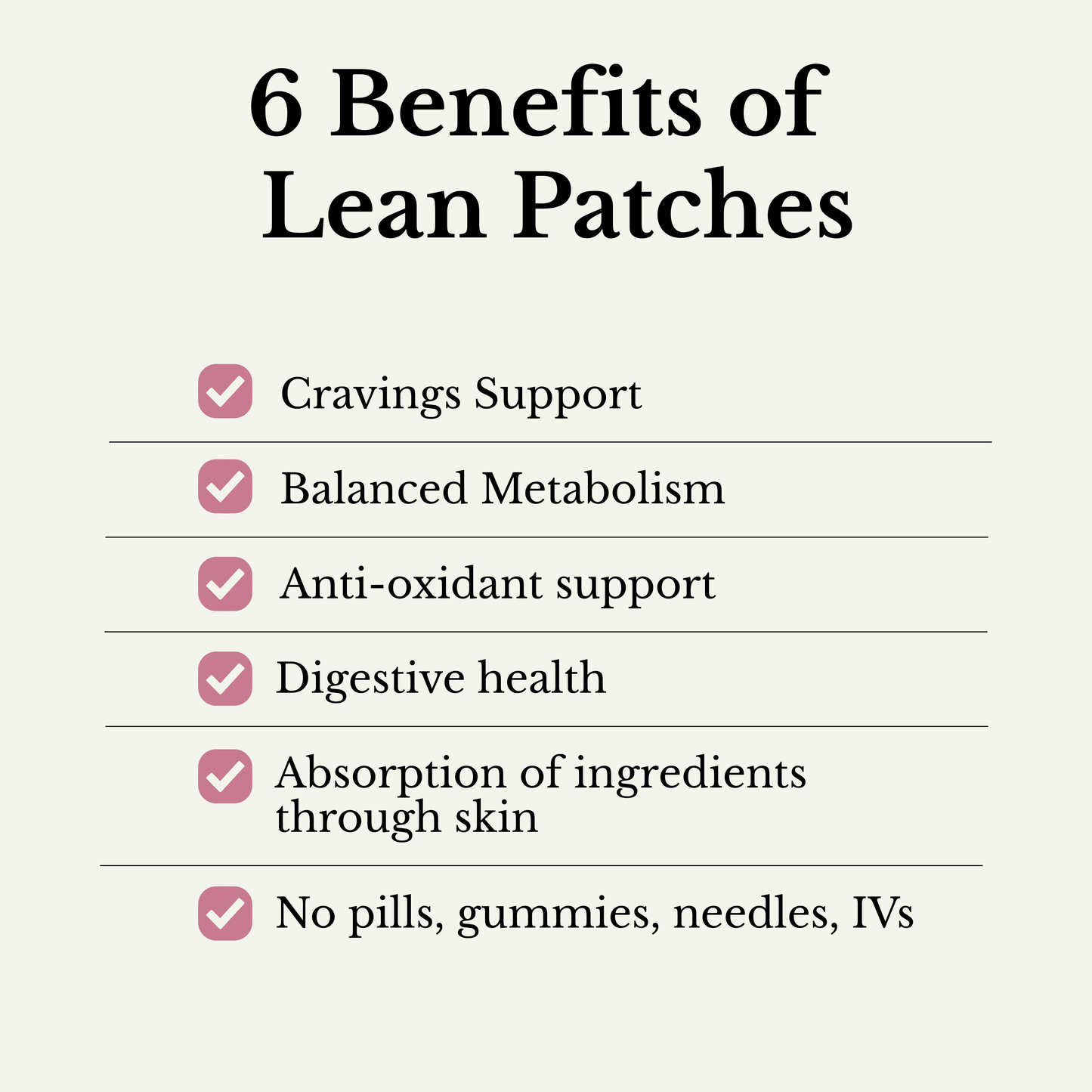 Lean Patch